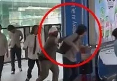 Chaos as vocational students brawl at BTS station