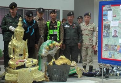 Big lot of drugs found stuffed in Buddha images