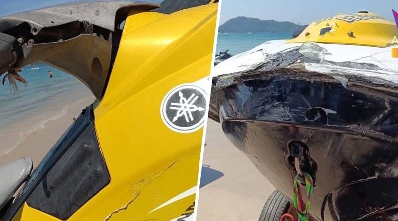 Tourist dies in jet-ski collision at Patong Bay